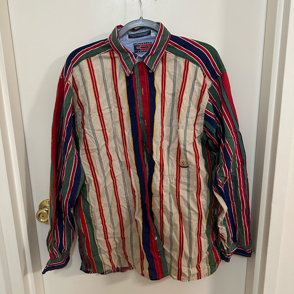 Vintage Multi-colored Colowear America Shirt